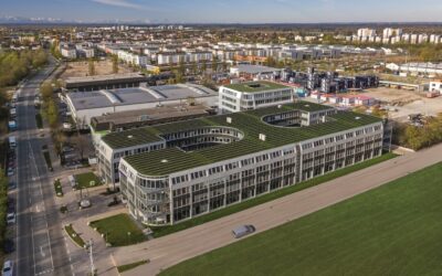 CT moves to its new Munich headquarters in the Hatrium office complex in Unterhaching.