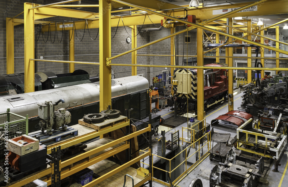 We design and develop machinery for rolling stock maintenance